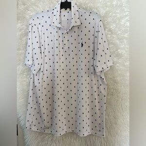 Polo Ralph Lauren Men’s Short Sleeve Sailboat Print Performance Polo Shirt. XL